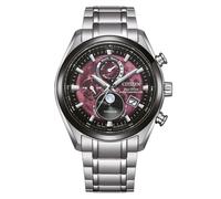 Citizen Uhren BY1018-80X Eco-Drive Herrenuhr Funk-Solar Titan/Rot