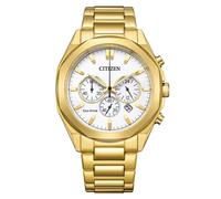 Chronograph CITIZEN "CA4592-85A" Armbanduhren goldfarben Herren Uhren Solar (85470641-0)