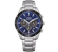 Citizen CA4624-56L Eco-Drive Chronograph Herrenuhr Stahl/Blau