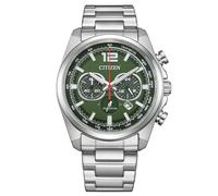 CITIZEN CA4640-50X Eco-Drive Solar Chrono Herrenuhr mit Edelstahl Gliederband