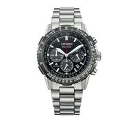 Citizen CA4664-60E Unisex Uhr Eco-Drive Promaster Air Navihawk Solar Chronograph mit Edelstahlband