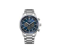 Citizen Eco-Drive Herrenuhr Edelstahl, Blau, 42 mm, CA4720-52L | Analog Chronograph, Kristallglas, 10 bar Wasserdicht, 270 Tage Gangreserve, Stoppuhr: Max. 60 Min, Datum