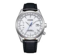 Citizen Uhren CB0270-10A Eco-Drive Funk-Solaruhr für Herren mit Lederband