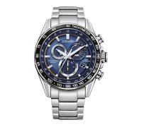 Citizen Herren Eco-Drive Solar Armband-Uhr aus Edelstahl mit Edelstahl Band - Radio Controlled - CB5914-89L