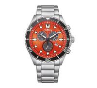 Citizen Herrenuhr AT2560-84X Eco-Drive Chronograph Stahl/Orange