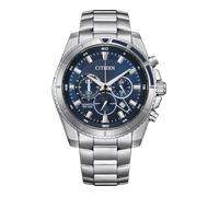 Citizen Uhren AN8201-57L Herrenuhr Chronograph Stahl/Blau