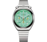 Citizen Herrenuhr Chronograph Stahl/Mintfarben LE AN3660-73X