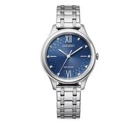 Citizen Damen Analog Eco-Drive Uhr mit Edelstahl Armband EM0500-73L