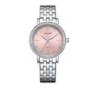 CITIZEN Damen Analog Quarz Uhr mit Edelstahl Armband EL3100-55W