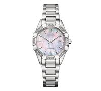 Citizen Damen Analog Quarz Uhr mit Edelstahl Armband EW2650-51D