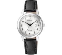 Citizen Damen Analog Quarz Uhr mit Leder Armband FE1081-08A