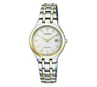 Citizen Damen Analog Solar Uhr mit Edelstahl Armband EW2484-82B