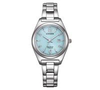 Citizen Uhren EW2601-81M Eco-Drive Damen-Solaruhr Titan/Hellblau