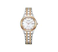 Citizen Damenuhr FE1246-85A Analog Eco-Drive Edelstahlarmband Elegance