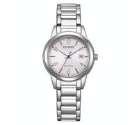 Citizen FE1241-71Z Damenuhr Eco-Drive Solar Stahl/Rosa