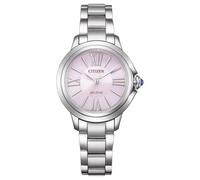 Citizen Damen-Uhren Analog Eco-Drive One Size, Rosa, Silber 32031344