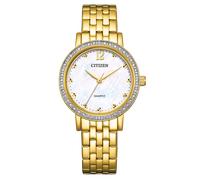 CITIZEN Women's Analog Quarz Uhr mit Edelstahl Armband EL3102-50D
