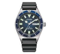 CITIZEN Diver's Automatic 200m NY0129-07L Steel Blue Background Men's Watch