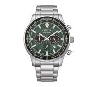 Citizen Eco-Drive CA4500-91X Herren-Chrono Solar Dunkelgrün