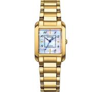 Citizen Eco-Drive Damenuhr Edelstahl, Perlmutt Weiß, EW5602-81D | Eco-Drive Solar, Keine Batterie Nötig, Saphirglas, 5 bar Wasserdicht, 210 Tage Gangreserve, Edelstahlband