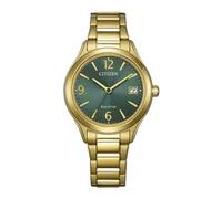 Citizen Eco-Drive Damenuhr gold grün (FE6122-64X)