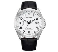 Citizen Eco-Drive Funk-Solaruhr für Herren mit Lederband CB0250-17A