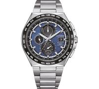 CITIZEN Titan Herrenuhr Eco-Drive Solar Funk Chronograph mit Titan Gliederband AT8238-84L