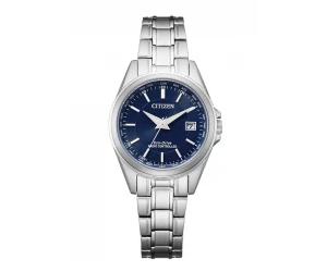 Citizen Eco-Drive Funkuhr Damenuhr Silber (EC1180-81L)