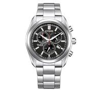 Citizen Eco-Drive Herren-Armbanduhr Solar Chronograph Titan/Schwarz