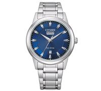 Citizen Eco-Drive Herren-Solaruhr Stahl/Blau AW0100-86LE