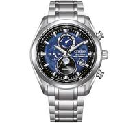 Citizen Eco-Drive Herrenarmbanduhr Funk-Solar Titan/Blau BY1010-81L