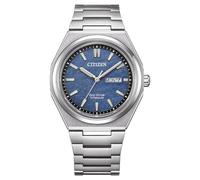 Citizen Eco-Drive Herrenuhr, Blau, 39.5 mm, AW0130-85LC