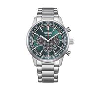 Citizen Eco-Drive Herrenuhr Edelstahl, Grün, 42 mm, CA4720-52X