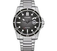 Citizen Herrenarmbanduhr AW1816-89E Eco-Drive Solar Stahl/Schwarz