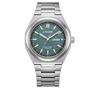 Citizen Eco-Drive Herrenuhr, Grün, 39.5 mm, AW0130-85XC