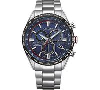 Citizen Eco-Drive Promaster Funk Herren Armbanduhr aus Titan in der Farbe Silber-Blau 42,5mm, Wasserdichtigkeit: 10Bar, CB5945-85L