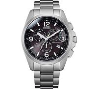 Citizen Herren-Armbanduhr CB5920-86E – Funksteuerung, Eco-Drive, 45,4 mm – Silber/Schwarz