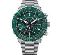 Citizen Eco-Drive Radio Controlled Promaster Herrenuhr - Silber Gruen