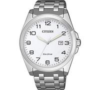 CITIZEN Eco-Drive Saphire Herren Armbanduhr BM7108-81A | Eco-Drive Solar, Keine Batterie Nötig, Saphirglas, 10 bar Wasserdicht, 180 Tage Gangreserve, Datum, Edelstahlband