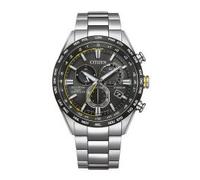 Citizen Eco-Drive Super Titanium Funk Herrenchronograph Schwarz (CB5947-80E)