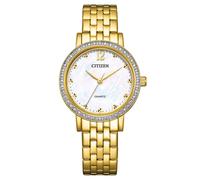 CITIZEN Women's Analog Quarz Uhr mit Edelstahl Armband EL3102-50D