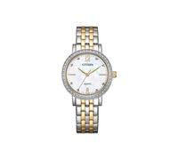 CITIZEN Damen Analog Quarz Uhr mit Edelstahl Armband EL3106-59D
