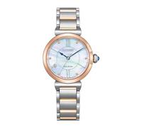 CITIZEN Damen Analog Quarz Uhr mit Edelstahl Armband EM1074-82D