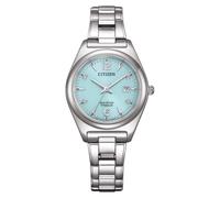 Citizen Uhren EW2601-81M Eco-Drive Damen-Solaruhr Titan/Hellblau