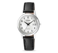 Citizen FE1081-08A ECO-Drive Solar Damenuhr mit Lederband + arabischen Ziffern
