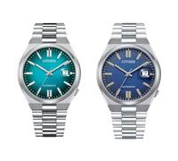 CITIZEN Herren Analog Automatik Uhr mit Edelstahl Armband NJ0151-88X & Herren Analog Automatik Uhr mit Edelstahl Armband NJ0151-88L