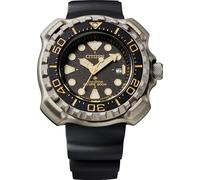 Citizen Herren Analog Eco-Drive Armbanduhr mit Gummiband Promaster Marine