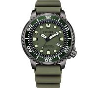 Citizen Herren Analog Eco-Drive Armbanduhr mit Gummiband Promaster Marine