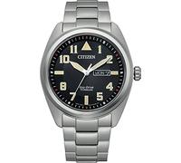 Citizen Uhren BM8560-88EE Eco-Drive Herrenuhr Titan Schwarz