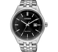 Citizen Herren Analog Eco-Drive Uhr mit Edelstahl Armband